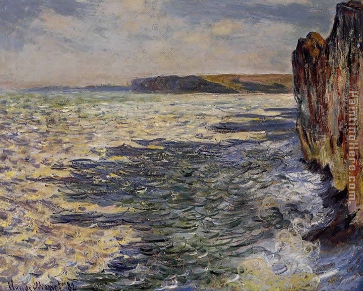 Waves and Rocks at Pourville